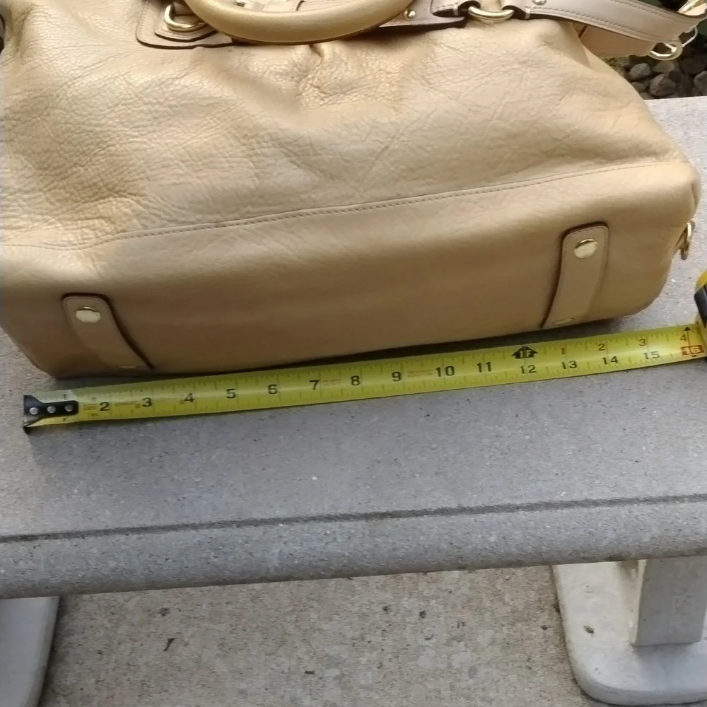 VINTAGE COACH, MADISON SABRINA Large, CAMEL/Gold